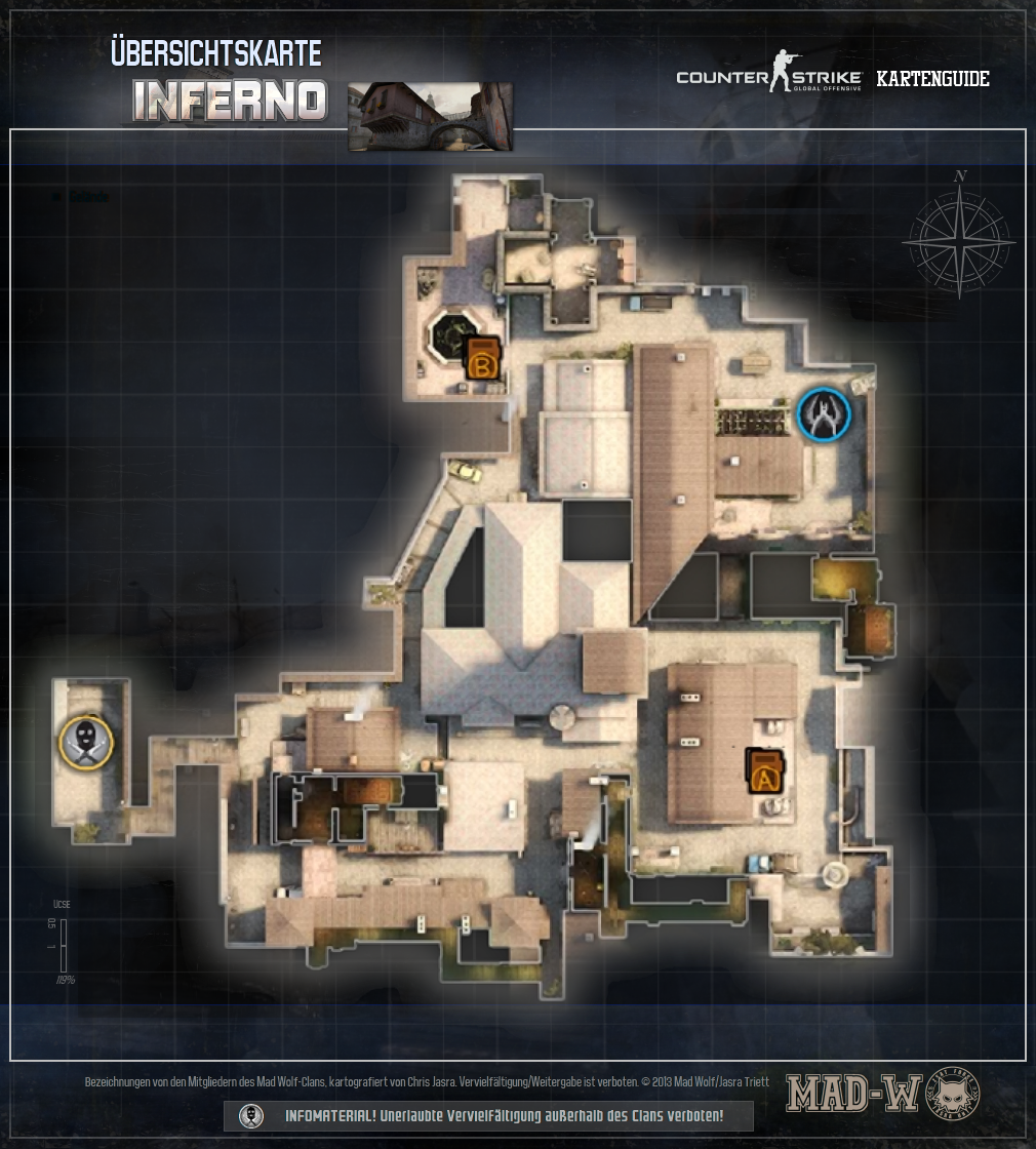 Карта de Inferno CS go